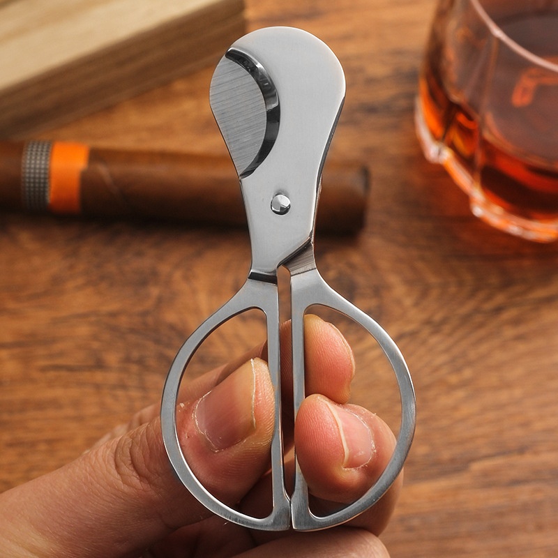 Laptops - Stainless Steel Cigar Cutter Portable Cigar