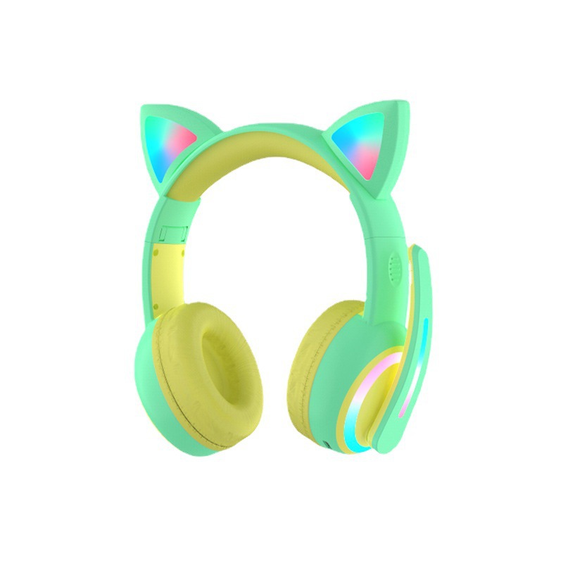Bluetooth Headphones Cat Ear D - огляд і ціна Cat Ear Bluetooth Headset Led
