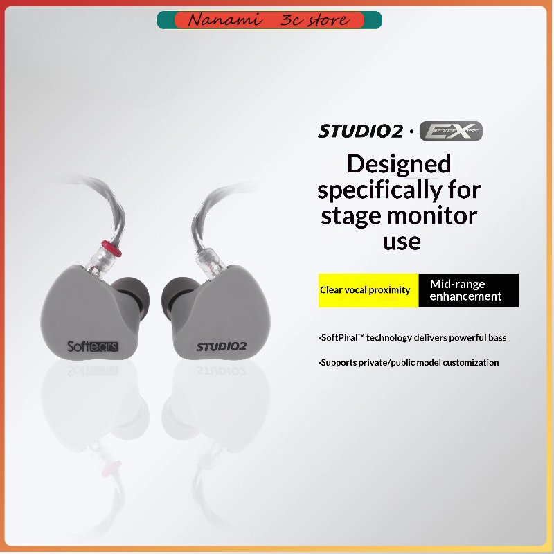 Softears Studio2 HiFi Wired He - огляд і ціна In Ear Monitors For Singers
